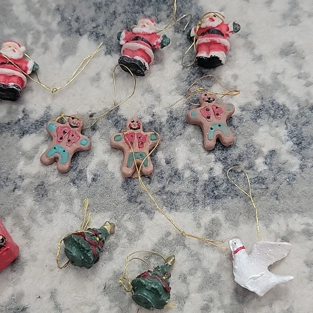 Festive Christmas Ornaments Set